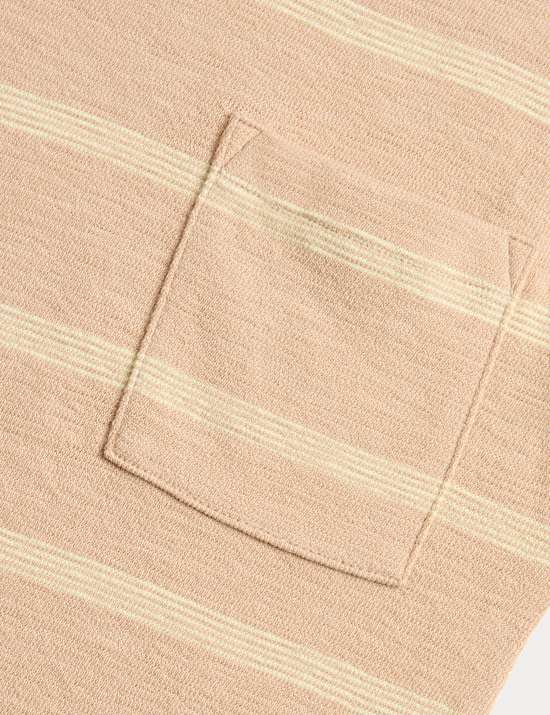 2 Pack Pure Cotton Textured T-Shirts (2-8 Yrs)