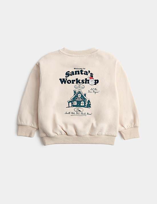 2 Piece Cotton Rich Santa's Workshop Outfit (2-8 Yrs)