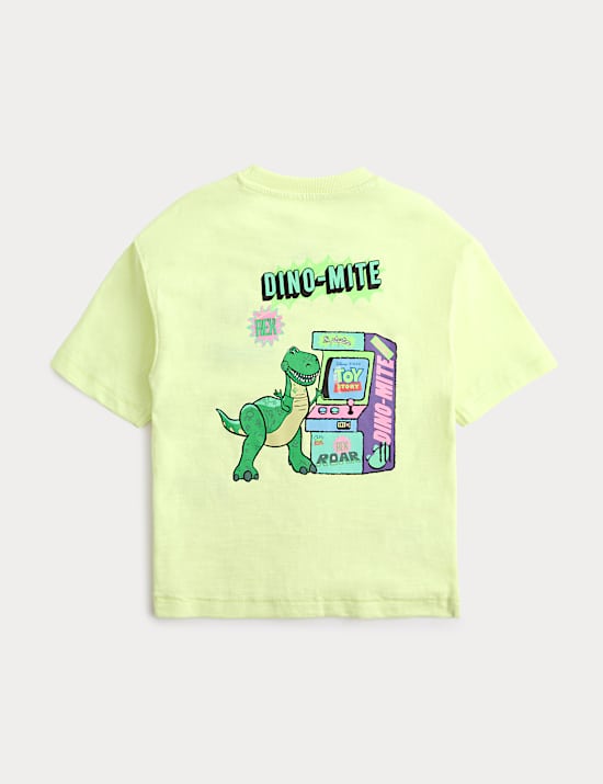 Pure Cotton Toy Story&trade; Dinosaur T-Shirt (2-8 Yrs)