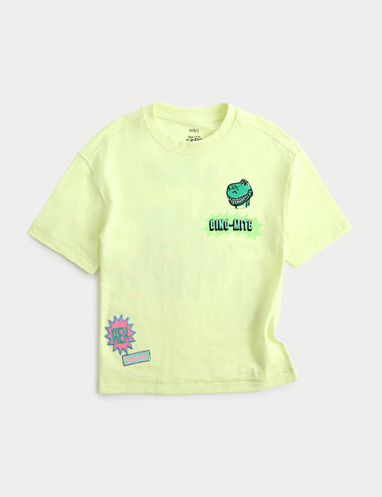 Pure Cotton Toy Story&trade; Dinosaur T-Shirt (2-8 Yrs)