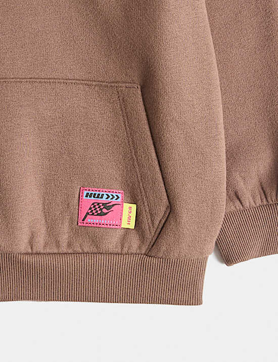 Cotton Rich Hot Wheels&trade; Hoodie (2-8 Yrs)