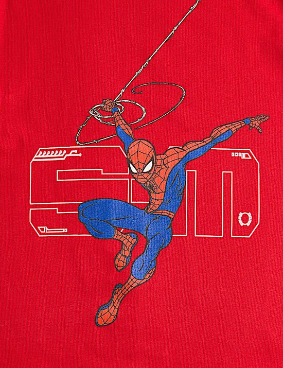 Pure Cotton Spider-Man&trade; T-Shirt (3-8 Yrs)