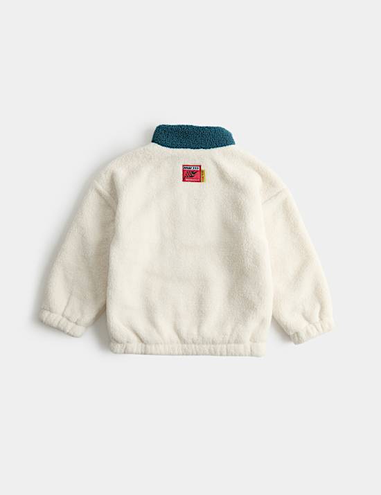 Borg Fleece Lined Hot Wheels&trade; Jacket (2-8 Yrs)