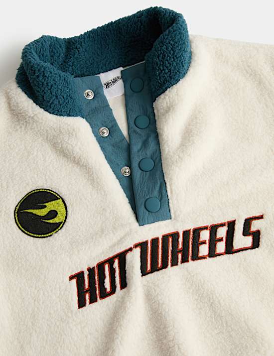 Borg Fleece Lined Hot Wheels&trade; Jacket (2-8 Yrs)