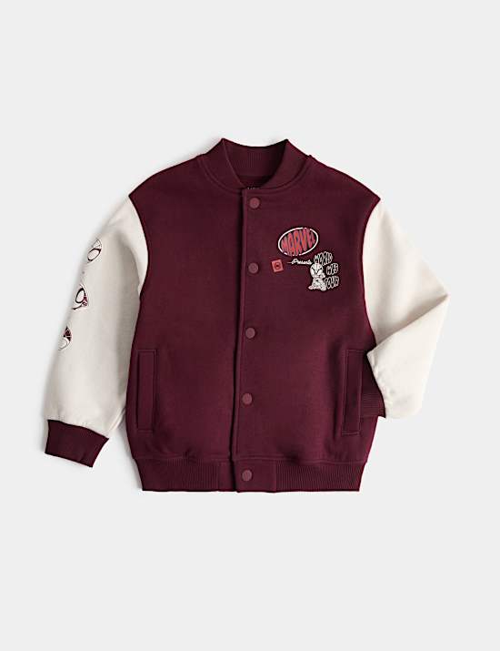 Cotton Rich Marvel&trade; Bomber Jacket (2-8 Yrs)