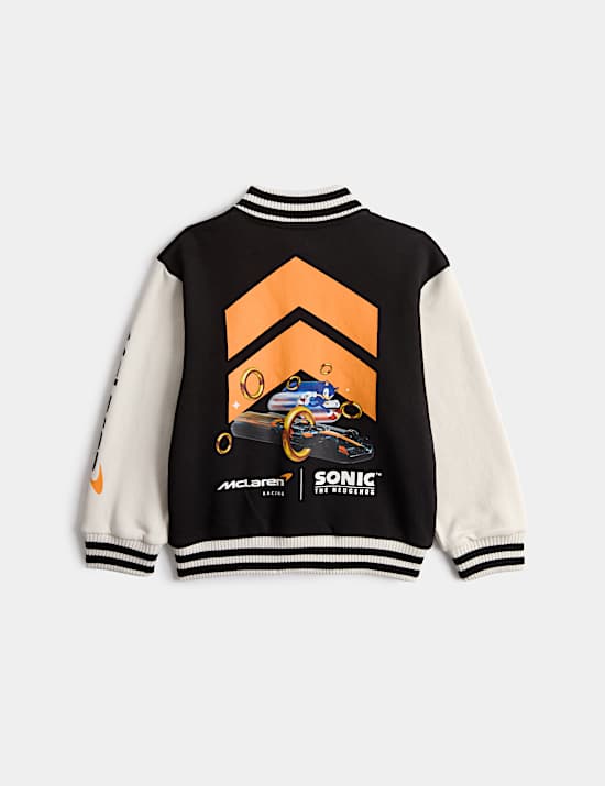 Jaket Bomber Bahan Katun Sonic&trade; X McLaren&trade; (2-8 Thn)