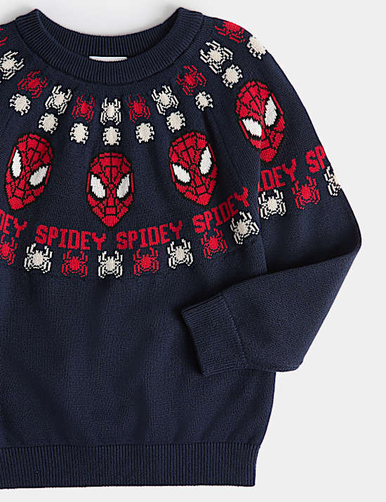 סריג &trade;Spider-Man מכותנה טהורה
