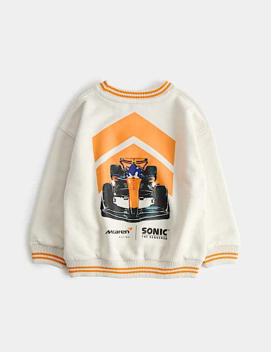 Cotton Rich Sonic&trade; X McLaren&trade; Sweatshirt