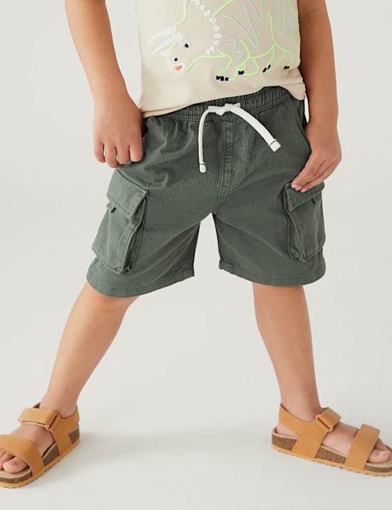 Pure Cotton Shorts (2-8 Yrs)