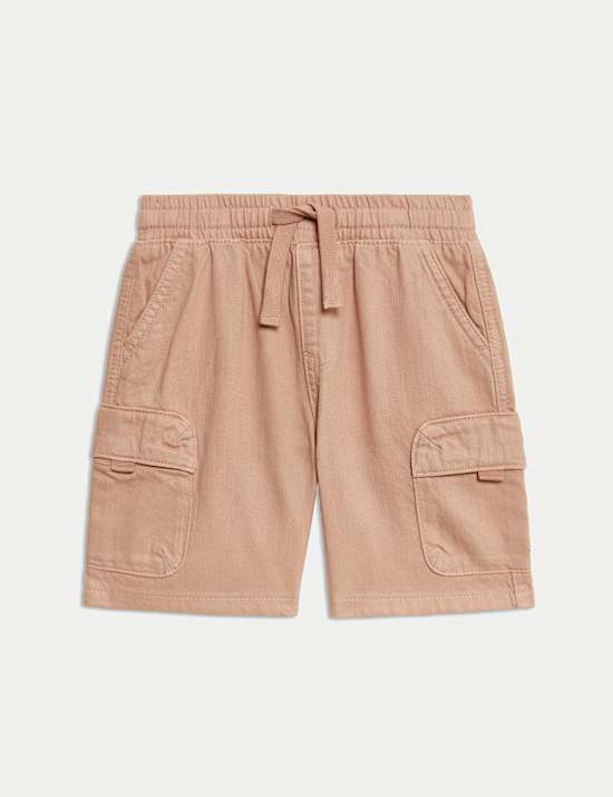 Cotton Rich Cargo Shorts (2-8 Yrs)