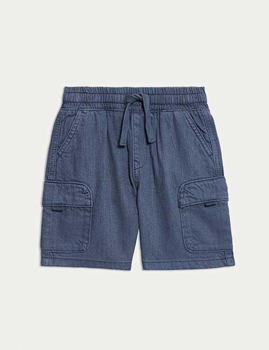 Cotton Rich Cargo Shorts (2-8 Yrs)