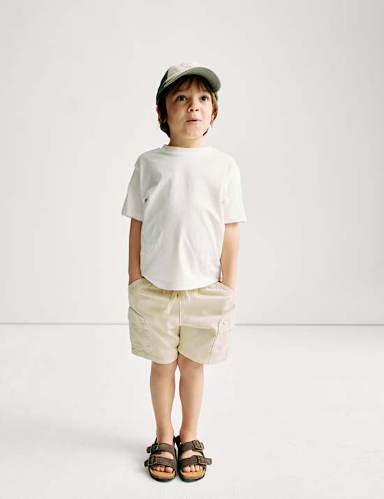 Cotton Rich Cargo Shorts (2-8 Yrs)