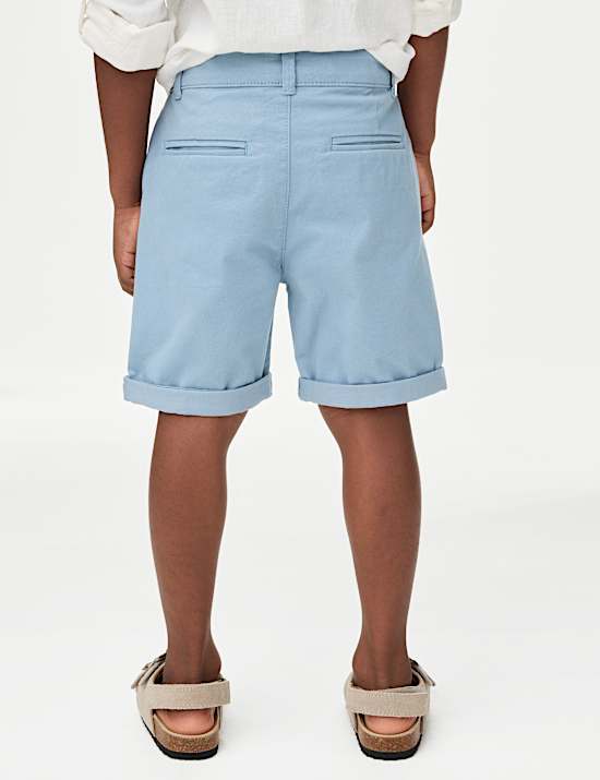 Σορτς chino με υψηλή περιεκτικότητα σε βαμβάκι (2-8 ετών)