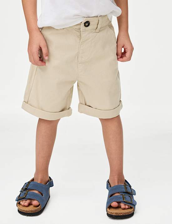 Cotton Rich Chino Shorts (2-8 Yrs)