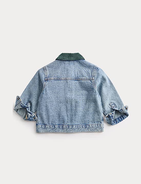 Pure Cotton Denim Shacket (2-8yrs)