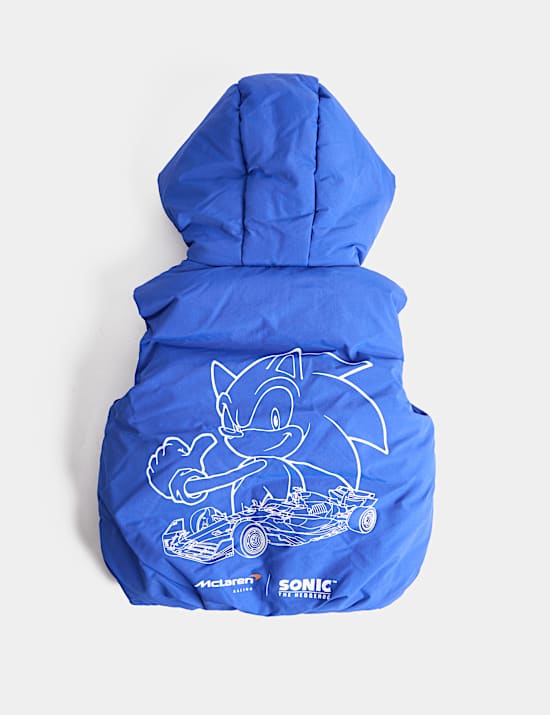 Sonic&trade; X McLaren&trade; Padded Gilet (2-8 Yrs)