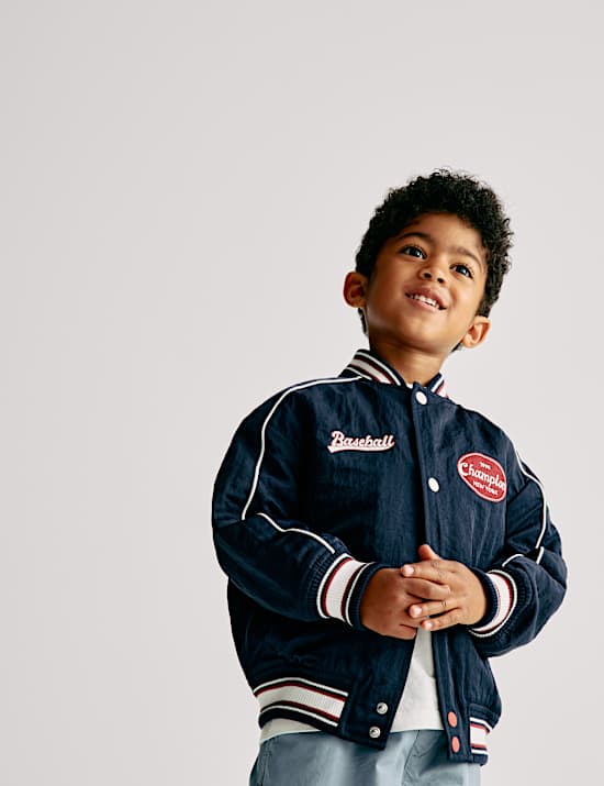 New York Slogan Bomber (2-8 Yrs)