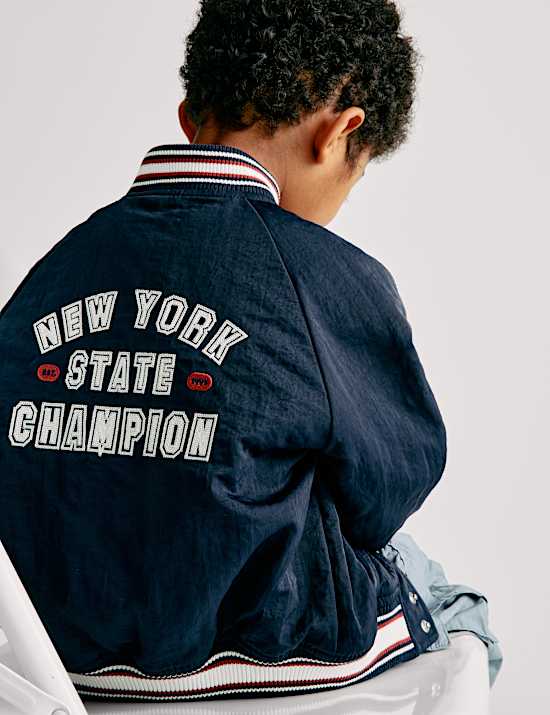 New York Slogan Bomber (2-8 Yrs)