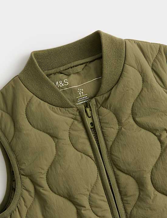 Lichte, doorgestikte bodywarmer (2-8 jaar)