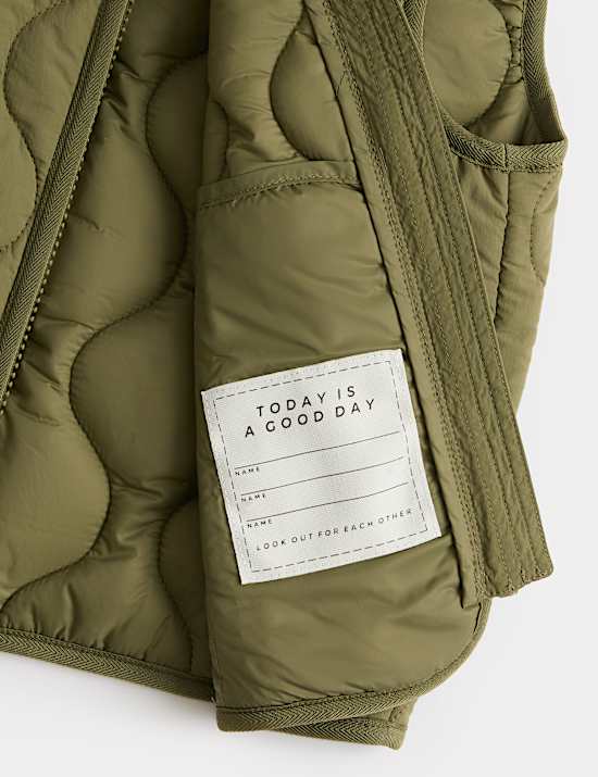 Lichte, doorgestikte bodywarmer (2-8 jaar)