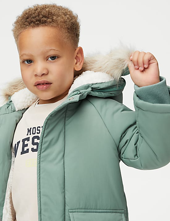 Parka met Stormwear™ en capuchon (2-8 jaar)