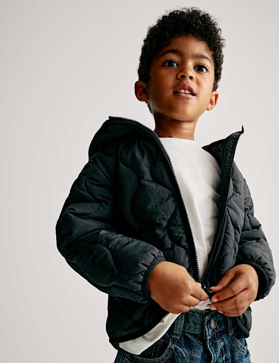 Lightweight Quilted Padded Coat (2-8 Yrs)