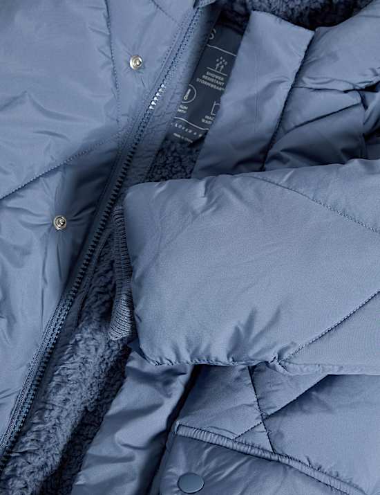 Midweight Padded Hooded Coat (2-8 Yrs)