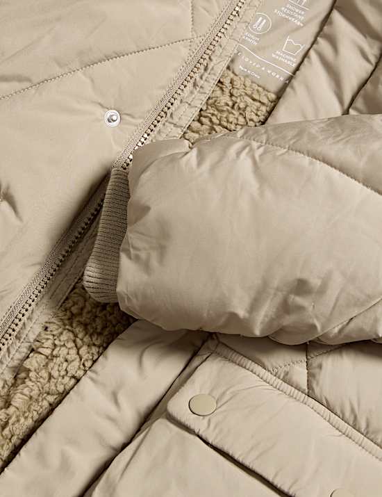 Midweight Padded Hooded Coat (2-8 Yrs)