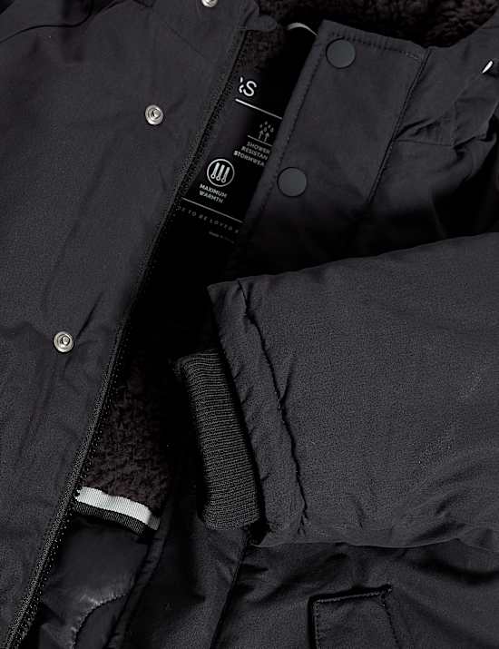 Kapuzenparka mit hohem Baumwollanteil (2–8 J.)