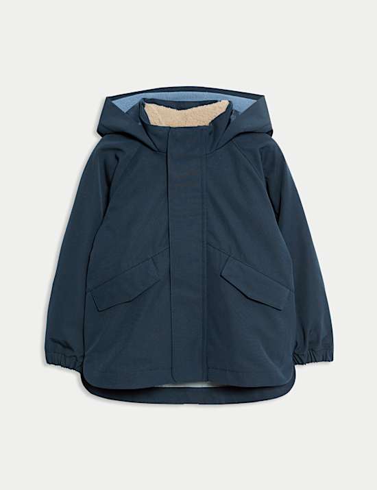 3-in-1 Hooded Padded Parka (2-8 Yrs)