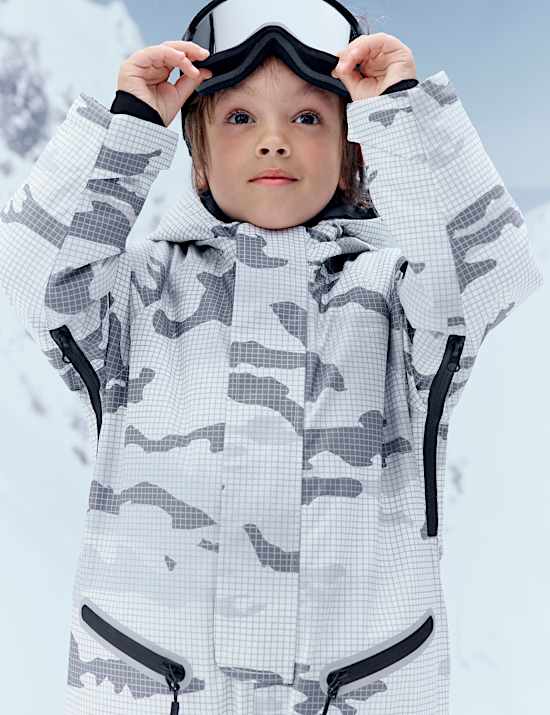 Traje de esquí Stormwear™ Ultra con estampado de camuflaje (3-8 años)