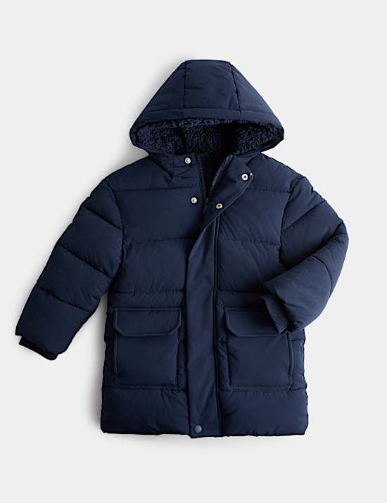 Longline Padded Coat (2-8 Yrs)