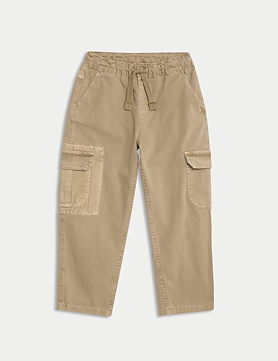 Παντελόνι με υψηλή περιεκτικότητα σε βαμβάκι (2-8 ετών)