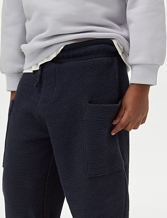 Waffle παντελόνι από 100% βαμβάκι (1-8 ετών)