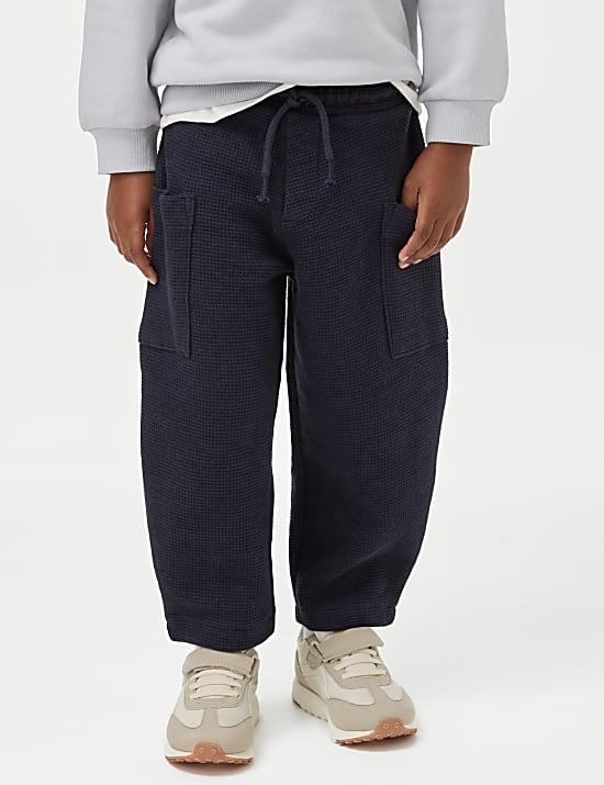 Waffle παντελόνι από 100% βαμβάκι (1-8 ετών)