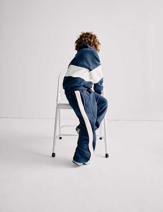 Jogger NYC με ίσια μπατζάκια και υψηλή περιεκτικότητα σε βαμβάκι (2-8 ετών)