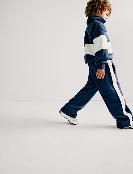 Jogger NYC με ίσια μπατζάκια και υψηλή περιεκτικότητα σε βαμβάκι (2-8 ετών)