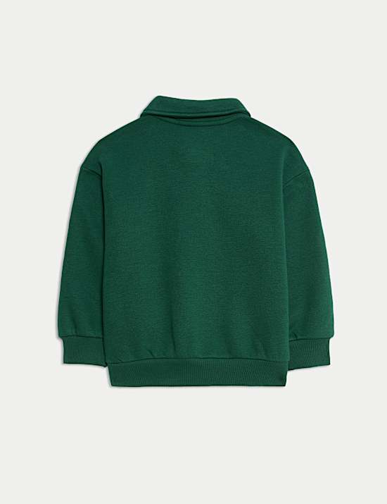 Cotton Rich Patterned Sweatshirt (2-10 Yrs)