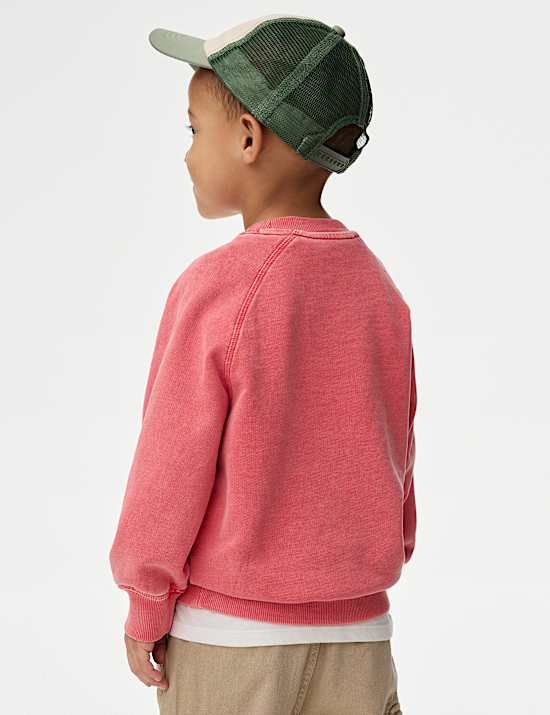 Φούτερ με σλόγκαν 32 από 100% βαμβάκι (2-8 ετών)