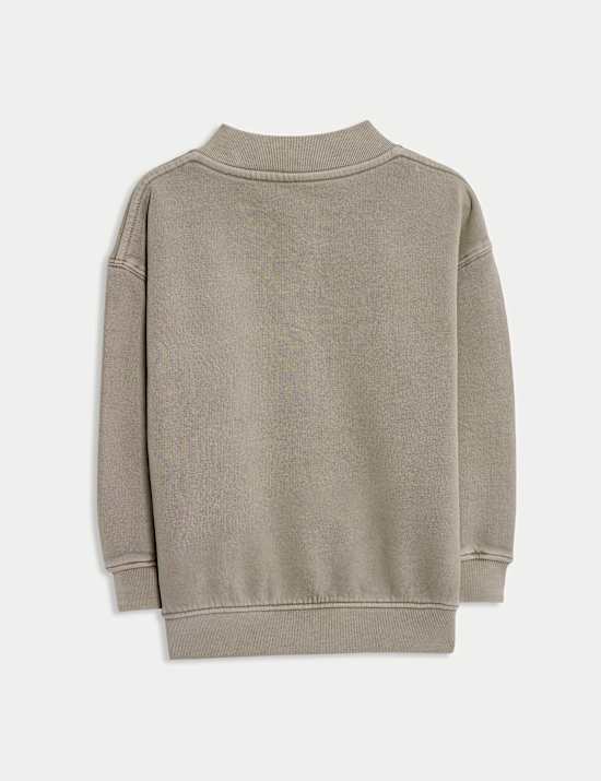 Cotton Rich Sweatshirt (2-8 Yrs)