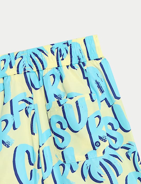 Badeshorts mit Cali Surf Print (2–8 J.)