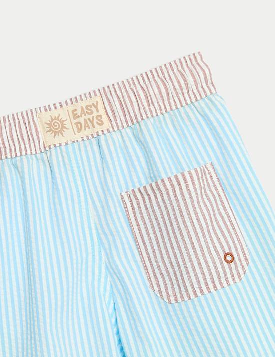 Ticking Stripe Swim Shorts (2-8 Yrs)