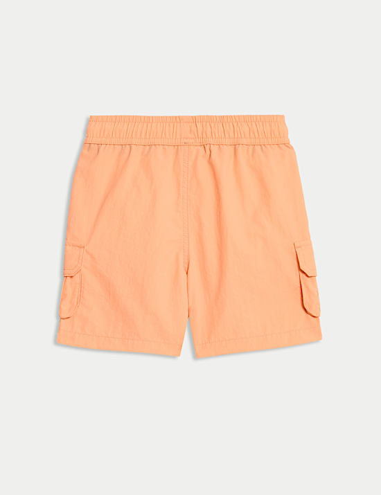 Cargo-Schwimm-Shorts aus Denim (2–8 J.)
