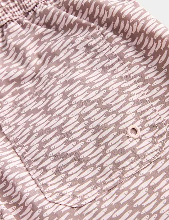 Printed Swim Shorts (2-8 Yrs)