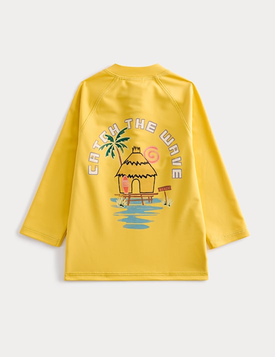 2 Piece Coconut Graphic Swim Set (2-8 Years)