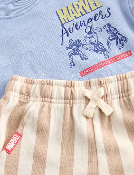 Cotton Rich Marvel&trade; Outfit (2-8 Yrs)