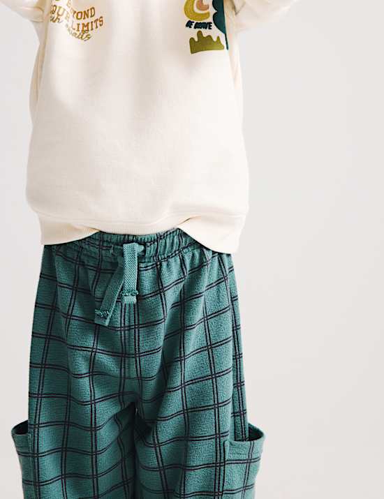 2pc Cotton Rich Sweat & Trousers Outfit (1-8 Yrs)