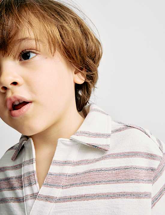 2pc Pure Cotton Textured Top & Bottom Outfit (1-8 Yrs)