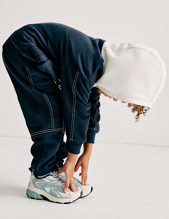 Cotton Rich Hoodie & Jogger Outfit (2-8 Yrs)