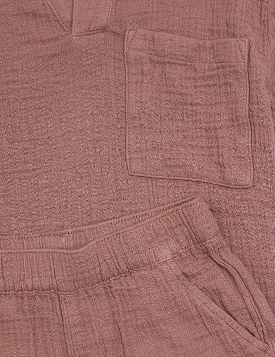 2-częściowy str&oacute;j z podw&oacute;jnej tkaniny 100% bawełny (2&ndash;8 lat)